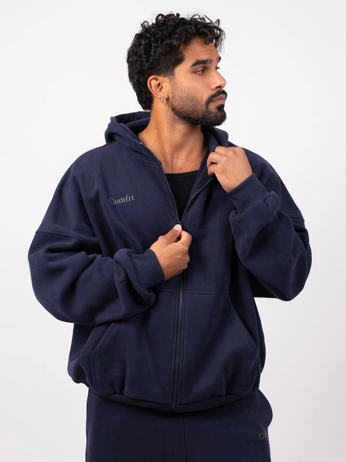 Cloud Zip Hoodie For Matured Women