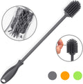 Silicone Bottle Cleaning Brush with Long Handle, 12.5