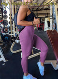 Butt Lifting Leggings for Women High Waist Scrunch Butt Yoga Pants Seamless Smile Contour Workout Tights