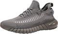 Men'S Athletic Walking Shoes Outdoor Running Shoes Slip on Fashion Sneaker Darkgrey 13