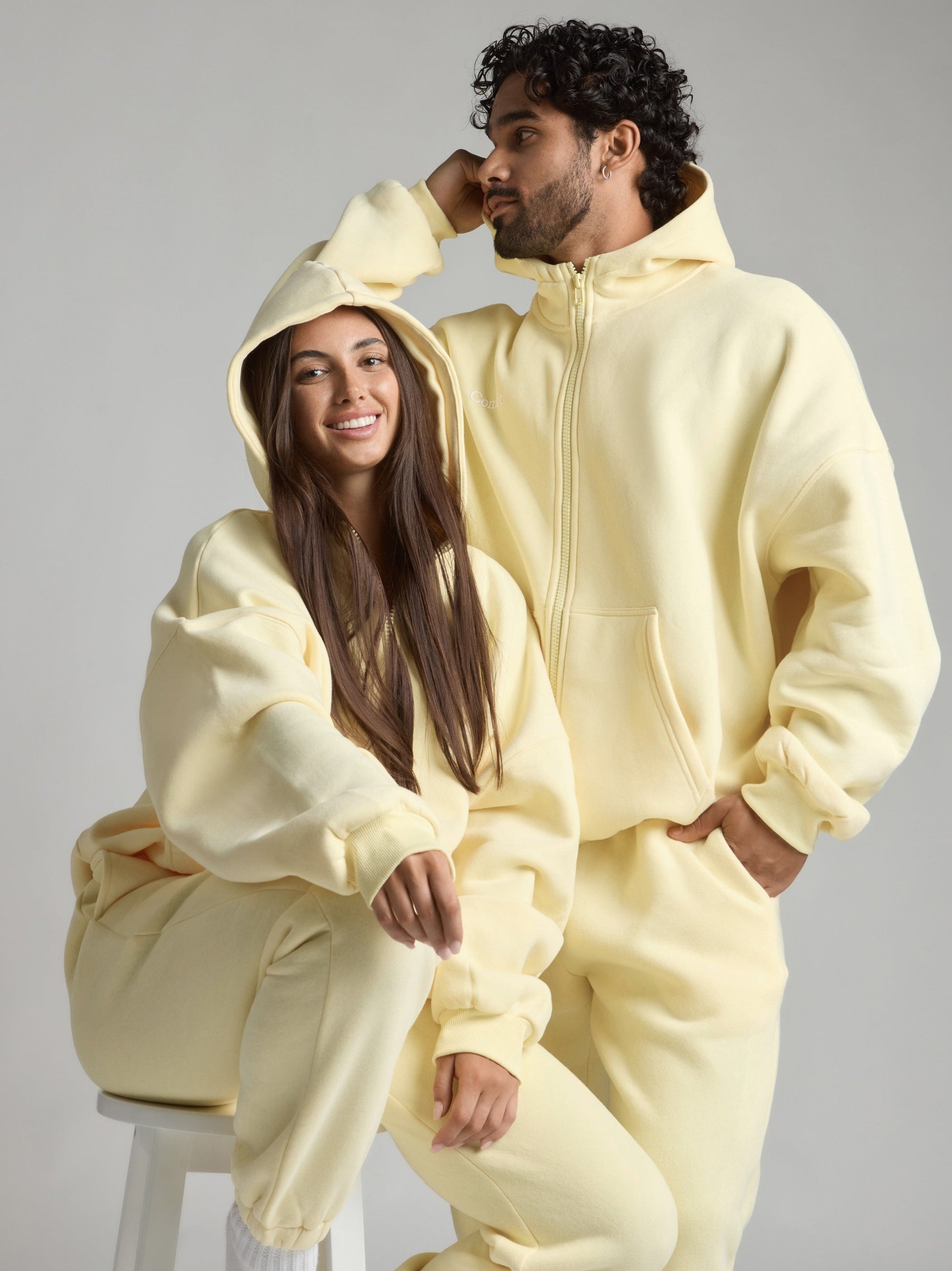 Cloud Zip Hoodie For Matured Women