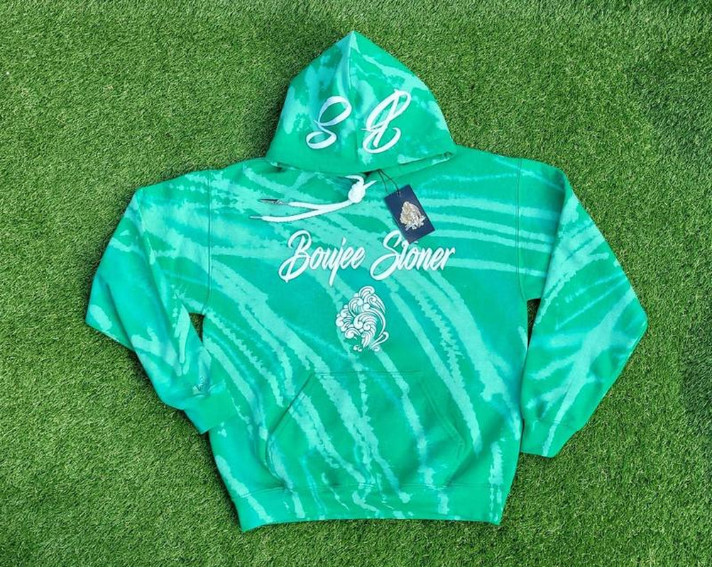 Boujee Stoner Bleached Hoodies