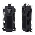 Laser Cut Design Molle Adjustable Water Bottle Holder 40 Oz Tactical Bottle Pouch for Backpack Belt Molle Radio Pouch Holder