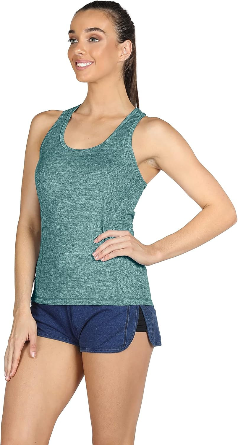 Women'S Racerback Workout Athletic Running Tank Tops (Pack of 3)