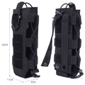 Laser Cut Design Molle Adjustable Water Bottle Holder 40 Oz Tactical Bottle Pouch for Backpack Belt Molle Radio Pouch Holder