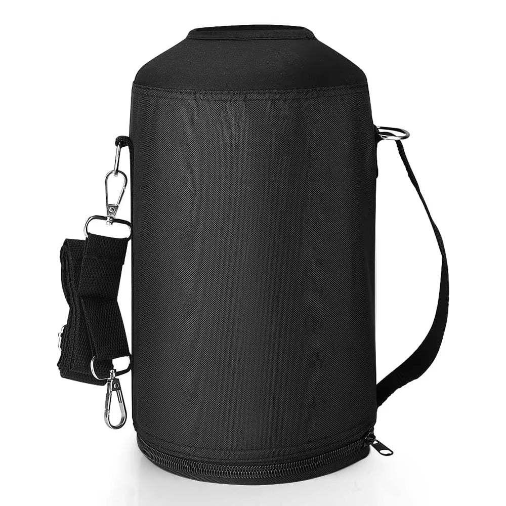 64Oz / 128Oz Insulated Sports Water Bottle Bag Holder Crossbody for Thermos Mug Vacuum Cup Protective Carrier Cover with Strap
