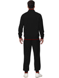 Men'S Tracksuits Sweatsuits for Men Set Track Suits 2 Piece Casual Athletic Jogging Warm up Full Zip Sweat Suits Black XL
