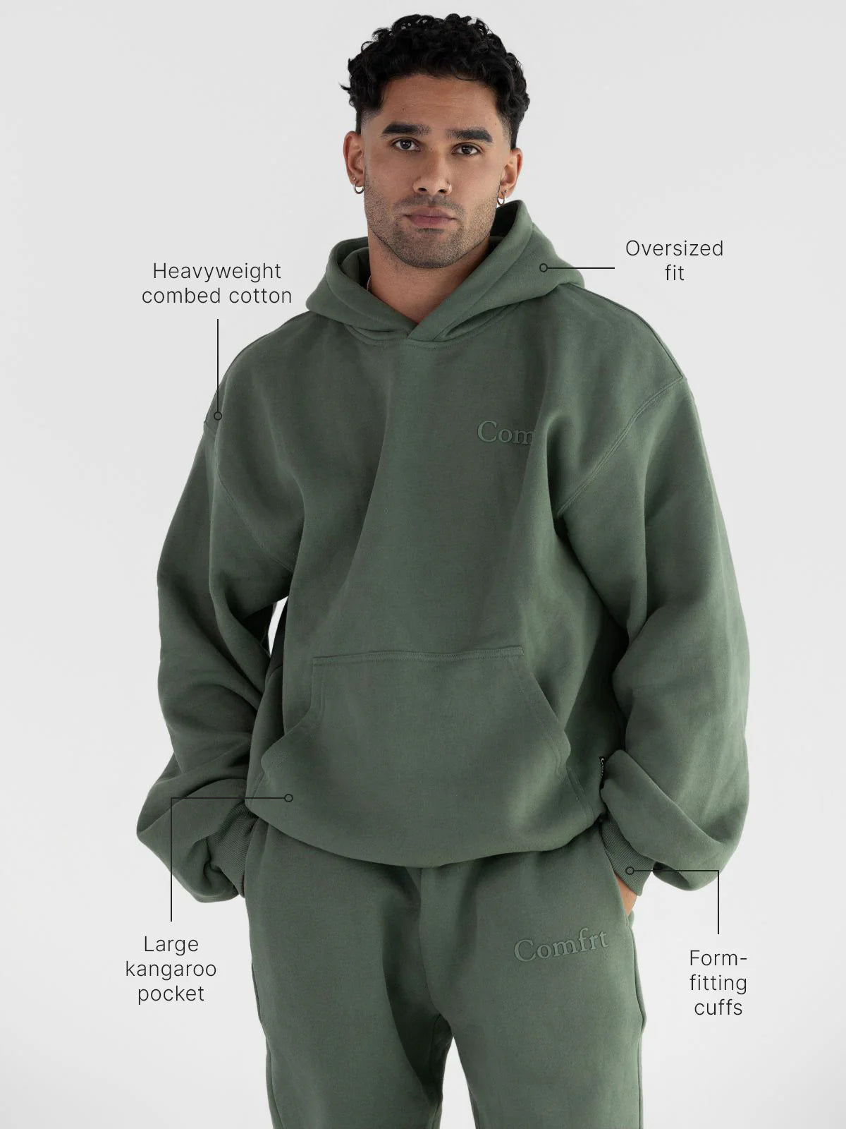 Minimalist Hoodie Stylish enthusiast 