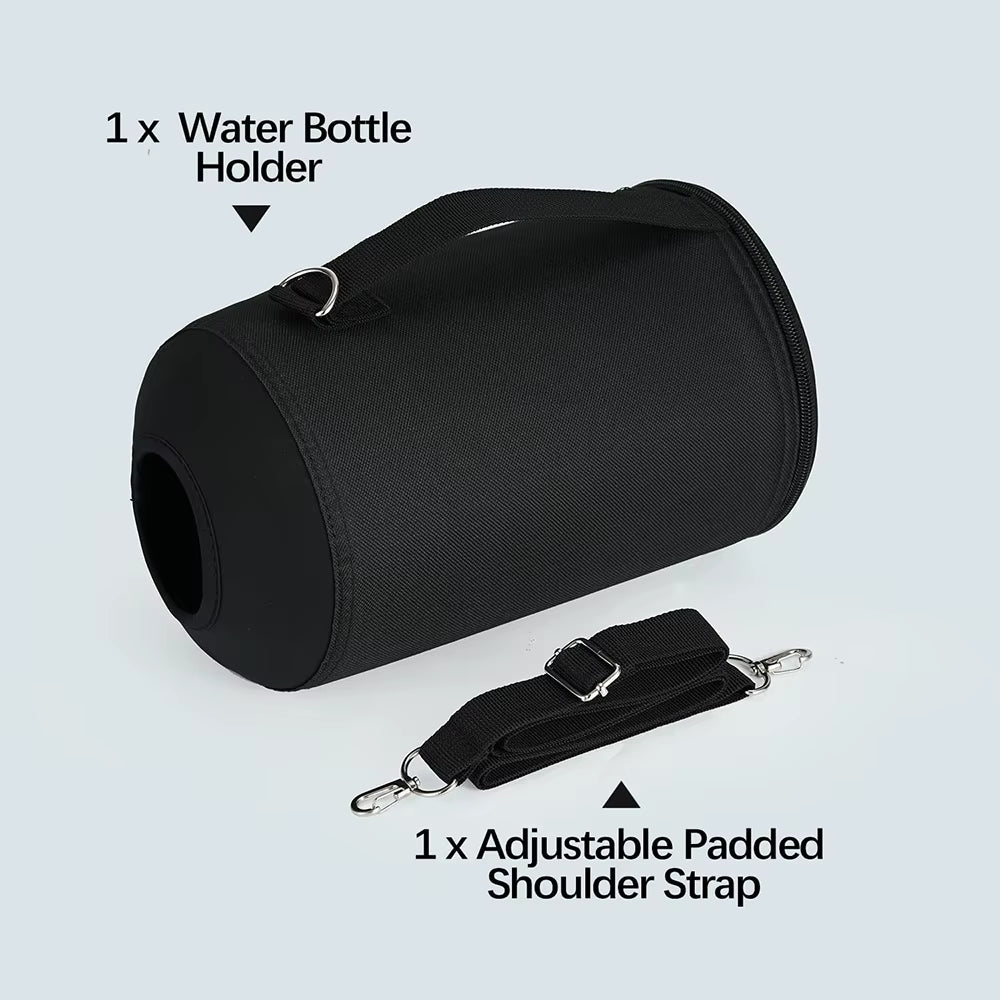 64Oz / 128Oz Insulated Sports Water Bottle Bag Holder Crossbody for Thermos Mug Vacuum Cup Protective Carrier Cover with Strap