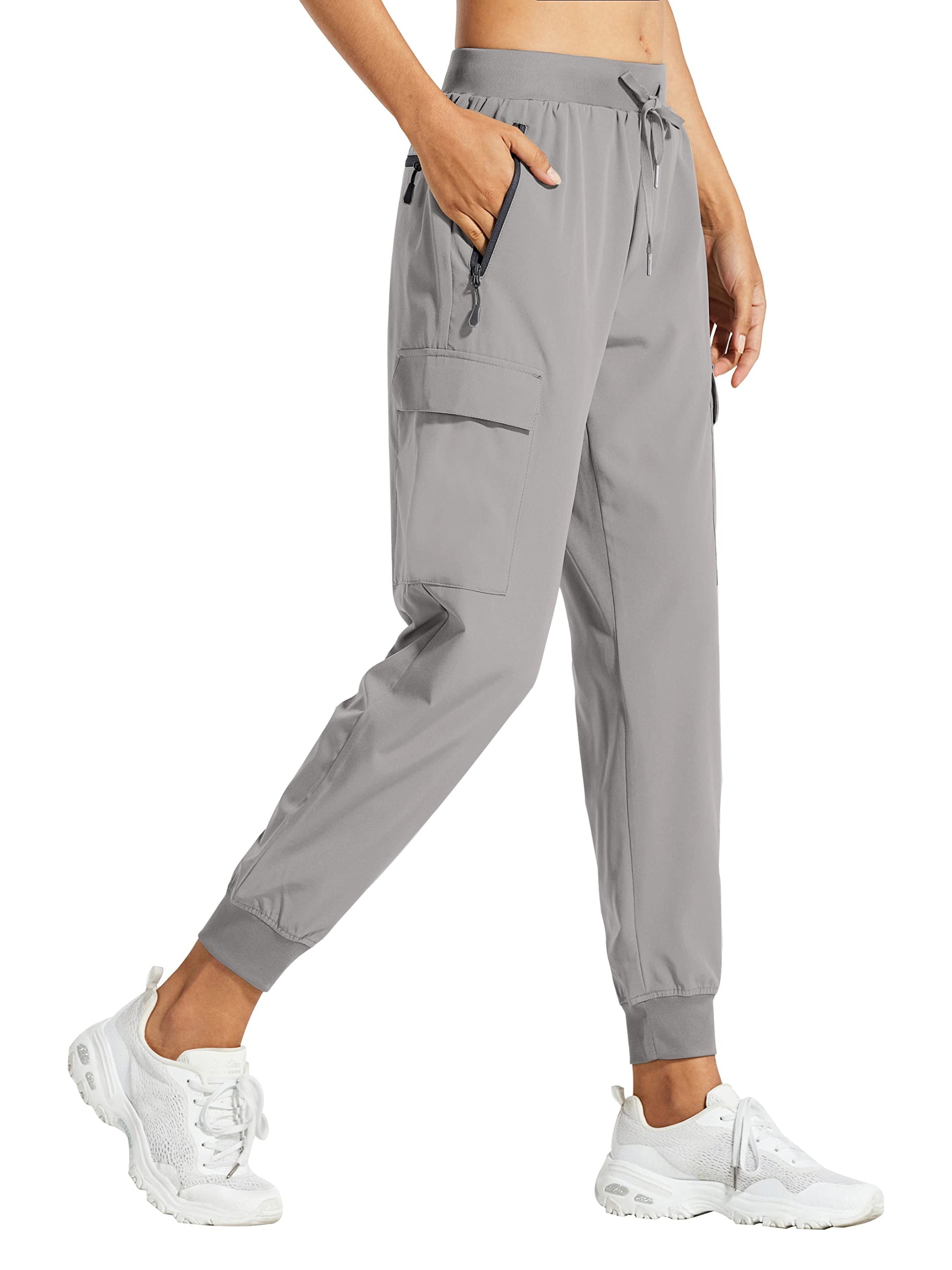 Women Cargo Hiking Pants Lightweight Joggers Women Workout Pants Outdoor Quick Dry Lounge Trousers