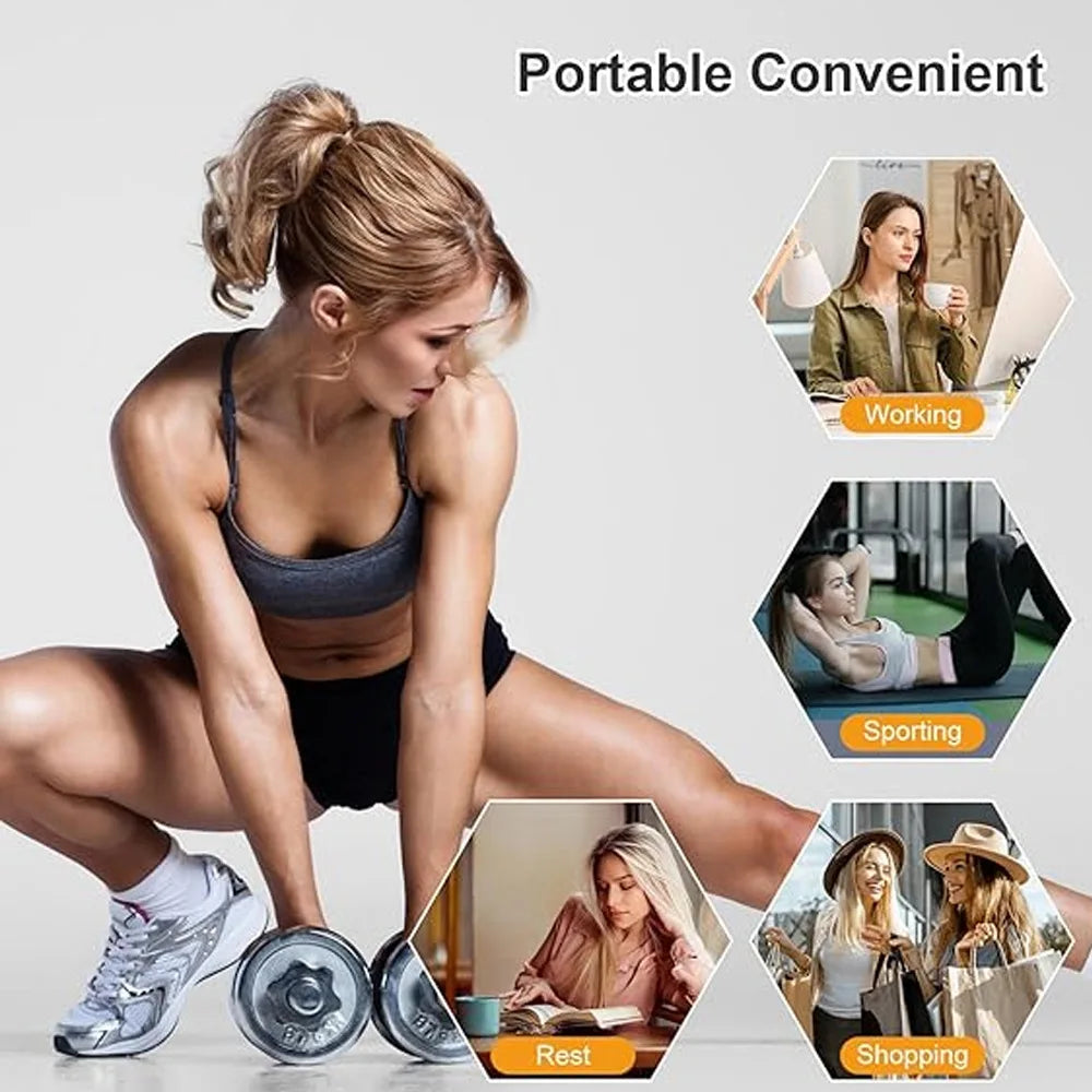 Abdominal Toning Belt EMS Muscle Stimulator Toner ABS USB Body Slimming Shaping Body Massager Lose Weight Home Gym Fitness
