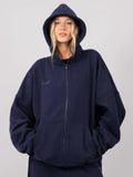 Cloud Zip Hoodie For Matured Women