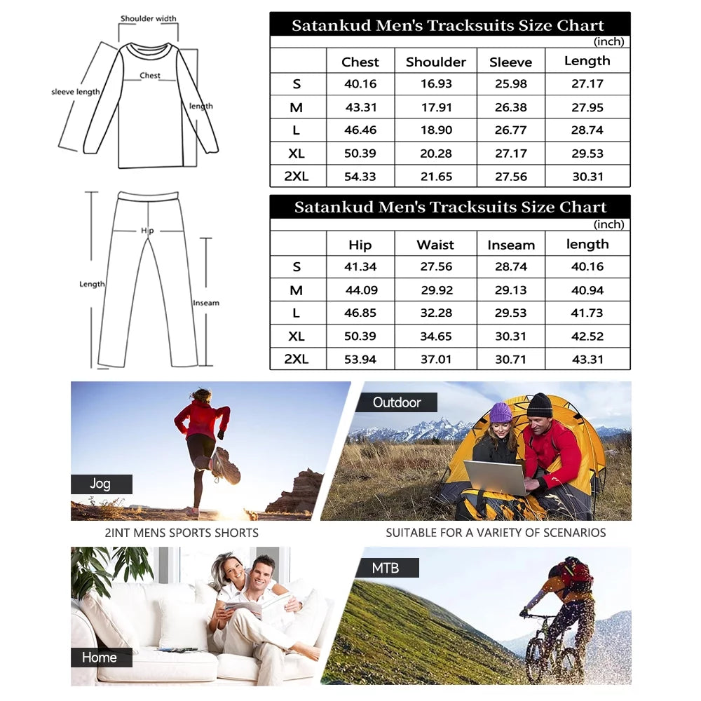 Men'S Tracksuits Sweatsuits for Men Set Track Suits 2 Piece Casual Athletic Jogging Warm up Full Zip Sweat Suits Black XL
