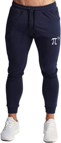 Men'S Joggers Sweatpants Gym Training Workout Pants Slim Fit with Zipper Pockets