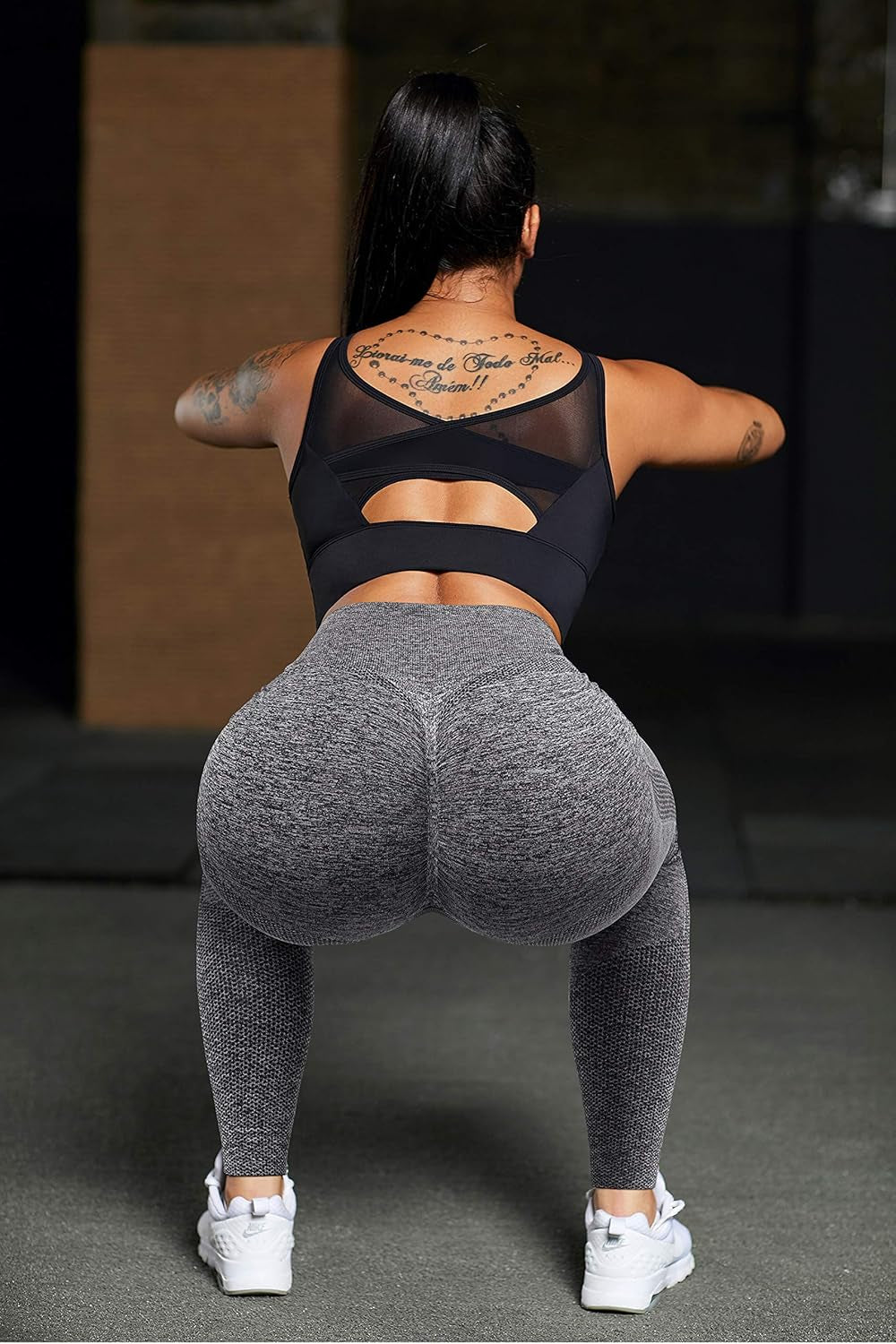 Scrunch Butt Workout Leggings for Women High Waisted Tummy Control Yoga Gym Pants