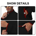 Men'S Tracksuits Sweatsuits for Men Set Track Suits 2 Piece Casual Athletic Jogging Warm up Full Zip Sweat Suits Black XL