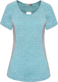 Active Wear Yoga Top Cool Dry Workout Shirt Exercise Clothes