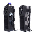 Laser Cut Design Molle Adjustable Water Bottle Holder 40 Oz Tactical Bottle Pouch for Backpack Belt Molle Radio Pouch Holder